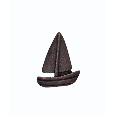 Buck Snort Distinctive Decorative Hardware Sailboat Oil Rubbed Bronze Cabinet Knob KB00060-6300